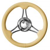 Τιμονι Πολυουρεθανης με Inox Ακτινες Φ350mm 03552