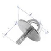 Μαπα Στρογγυλη Με Βιδα Inox Triton 00274-5