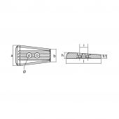 Ανοδιο Volvo Penta Stern Drive Tecnoseal 04556-AL