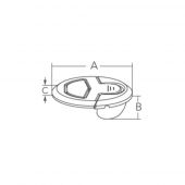 Λαβη Inox– Aisi316 Αναδιπλουμενη Eval 01024-R
