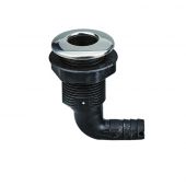 Υδρορροη Γωνιακη 90° Πλαστικη Για Σωληνα Eval 00810-25,4