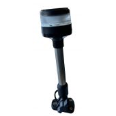 Φανος Περιβλεπτος Led Σπαστος Eval 04712-6BK Black
