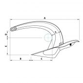 Αγκυρα Γαλβανιζε Rocna 00114-04