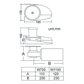 Εργατες Καθετοι Triton 01854-1AL