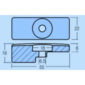Ανοδιο Μηχ. Suzuki Df 115-140 Tecnoseal 02057-AL