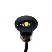 Πλαφονιερα Led Μινι Μισοφεγγαρο Spectrum 03385-BKBL Blue