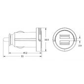 Μινι Φορτηστης Τυπου Usb Triton 01577-2