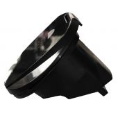 Θηκη Για Ντους Στρογγυλη Με Καπακι Eval 01011-BK Black
