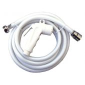 Μηχανισμος Ντους Με Σωληνα Χρώμα Λευκό Eval 00956-2W