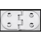 Χυτοι Μεντεσεδες Inox– Aisi316 Διαστάσεις L75 x W38,6 x T2,2 Τύπος Ανεστραμμένος Eval 01860-B7538