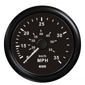 Μιλιομετρο 35mph Χρώμα Μαύρο Διάμετρος 85mm Kus 04514-BL