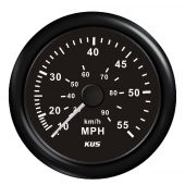 Μιλιομετρο 55mph Χρώμα Μαύρο Διάμετρος 85mm Kus 04515-BL