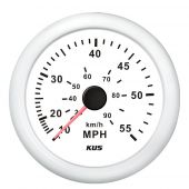 Μιλιομετρο 55mph Χρώμα Λευκό Διάμετρος 85mm Kus 04515-W