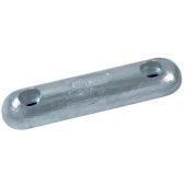 Ανοδιο Πλακα Οβαλ Διαστάσεις 455 x 90 x 40 mm Tecnoseal 04277-1