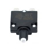 Θερμικες Ασφαλειες Push Button Διαστάσεις L 46 x W 29,2 x H 14,4 mm Amper 25 A Bluewater 02344-25