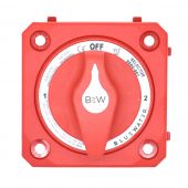 Επιλογεας Μπαταριας Off/1/2/Both 300α Διαστάσεις W 74,7 x H 74,7 mm Τύπος OFF/1/2/BOTH Bluewater 02355-300