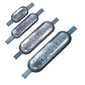 Ανοδιο Χελωνα Με Λαμα Διαστάσεις 100 x 60 x 18 mm Βάρος 0,6 Kg Tecnoseal 01915