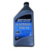Λαδι Quicksilver 25w-40 Για 4χρονες Εσω-Εξω Και Εσω Μηχανες. 1 Lt 04896-4