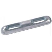 Ανοδιο Πλακα Συρταρωτο Διαστάσεις 320x65x35mm Tecnoseal 04272