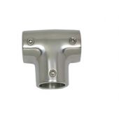 Κομβος Τ Inox– Aisi316 Χυτος Για Καγκελο/Κουπαστη Διάμετρος 25 mm Eval 02421-25