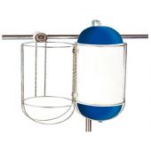Μπαλονοθηκες Μονες Inox Διάμετρος 215 Ύψος 443 Eval 03669-215