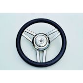 Τιμονι Με Inox Ακτινες Χρώμα Carbon Διάμετρος 350mm Savoretti 03543-CAR