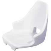 Καθισμα πλαστικο λευκο 01776