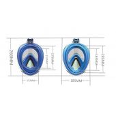 Μάσκα Full Face Scuba Force 61058 Μπλε