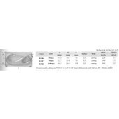 Γάντζος ασφαλείας, χυτός, Inox 316 91906
