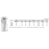 Γάντζος Πελεκάνος, Inox 316 90441