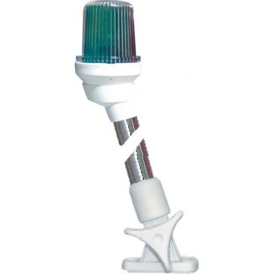 Φανός Εφίστιος Τρίχρωμος Αναδιπλούμενος 64cm με άσπρο κέλυφος