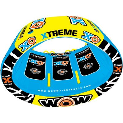 WOW Ski Tube XO EXTREME 3P 213.36x177.8x162.56cm