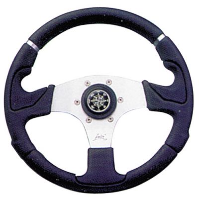 Τιμονι Απο Μαλακη Πολυουρεθανη με Inox  Ακτινες EVAL 01572