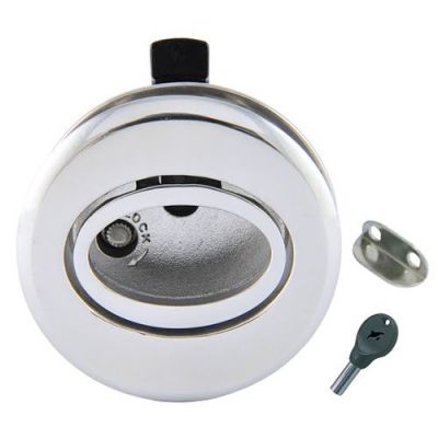 Κλειδαρια Στρογγυλη Inox Aisi316 Triton 01026