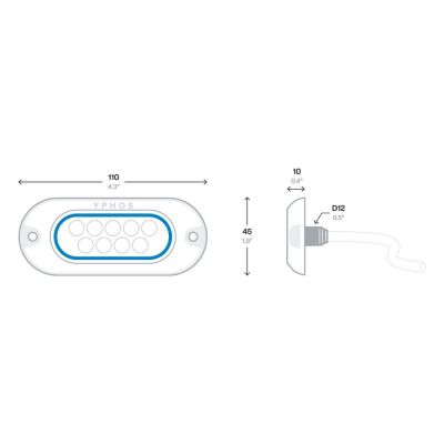 Υποβρυχιο Φως Yphos Model 1 Triton 03685-BB