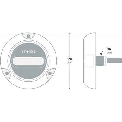 Υποβρυχιο Φως Yphos Model 3 Triton 03691-904B