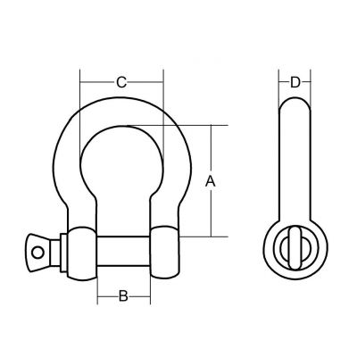 Κλειδια Τυπου Ω Inox Triton 00174-04