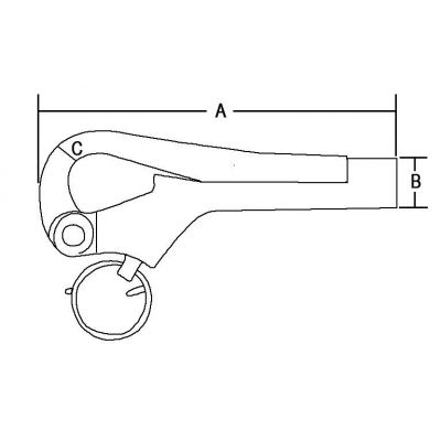 Αγκιστρο Πελεκανος Inox 316 Triton 00220-06