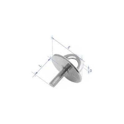 Μαπα Στρογγυλη Με Βιδα Inox Triton 00274-5
