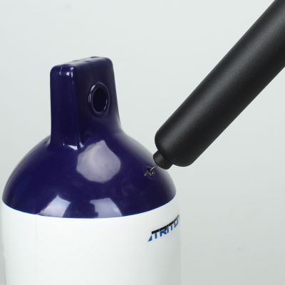 Μπαλονια Ενισχυμενα Λευκα Με Μπλε Καπακι  Triton 00998-1WH White