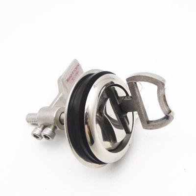 Κλειδαρια Στρογγυλη Χωνευτη Aisi316 Triton 01193