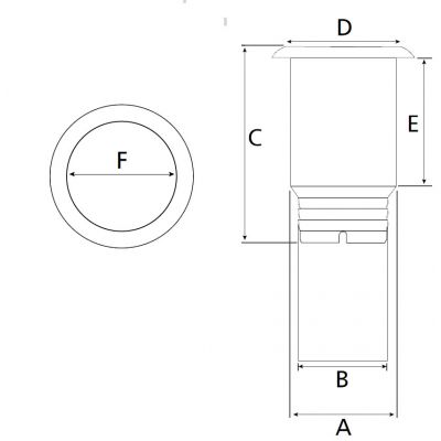 Υδρορροη Με Σπειρωμα Για Σωληνα Eval 00942-1BK Black