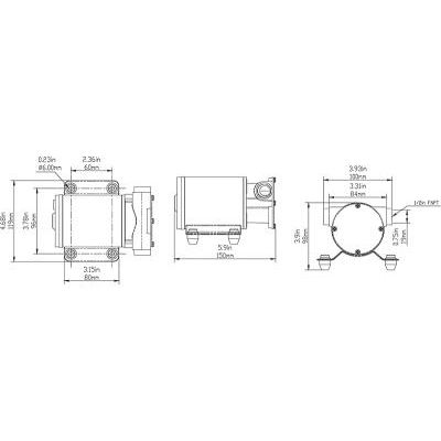 Αντλια Νερου Με Impeller Ocean Pumps 01840-12