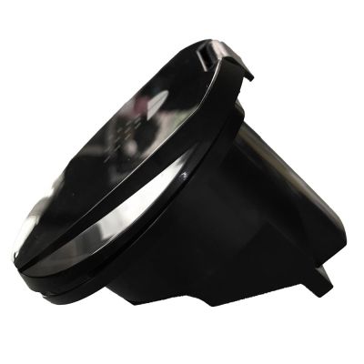 Θηκη Για Ντους Στρογγυλη Με Καπακι Eval 01011-BK Black