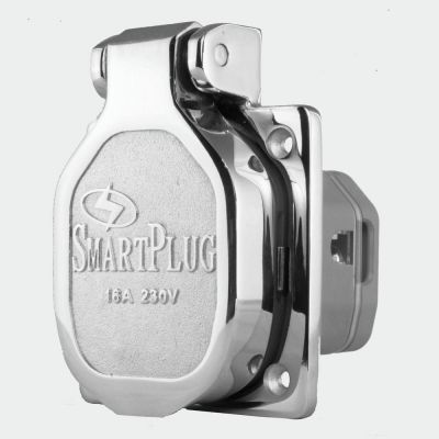 Πριζα Χρώμα Inox Amper 32 A Smart Plug 02876-SS