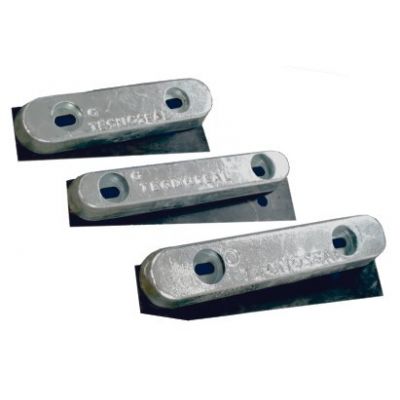 Ανοδιο Πλακα Διαστάσεις 290x55x30mm Tecnoseal 04268-3