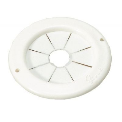 Ταπα Πλαστικη Χρώμα Λευκό Διάμετρος 86 mm Eval 00963-W