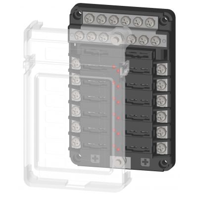 Ασφαλειοθηκη Διαστάσεις W70,8 x H131,6 mm Τάση 32V max Eval 01216-277