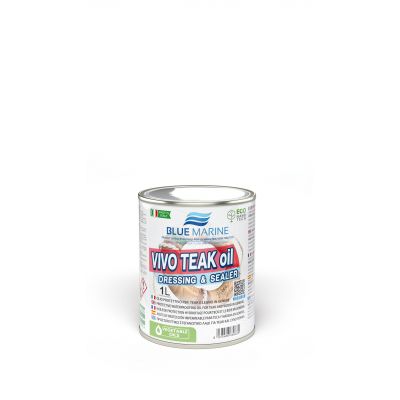 Vivo Teak 3 – Προστατευτικο Στεγανωτικο Λαδι Για Teak Περιεχόμενο 1lt Blue Marine 02656-1