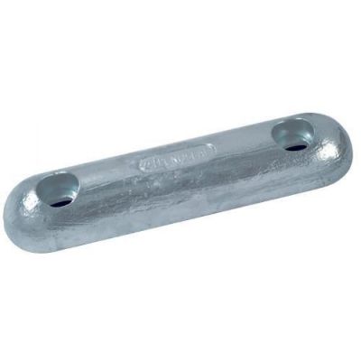 Ανοδιο Πλακα Οβαλ Διαστάσεις 310x75x40mm Tecnoseal 04277